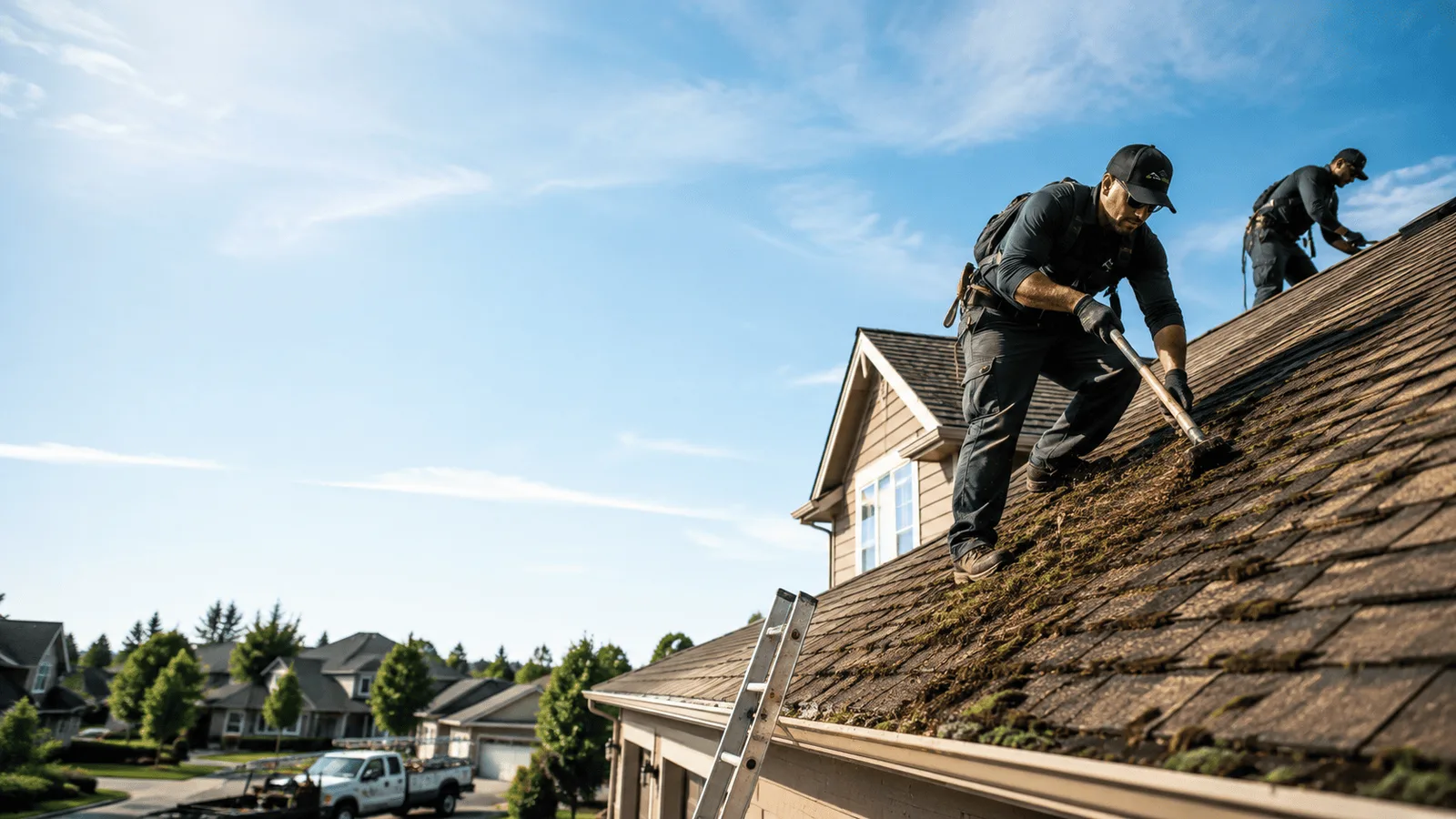 Roof Moss Removal in Choctaw, OK near me